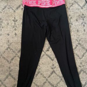 PINK logo leggings